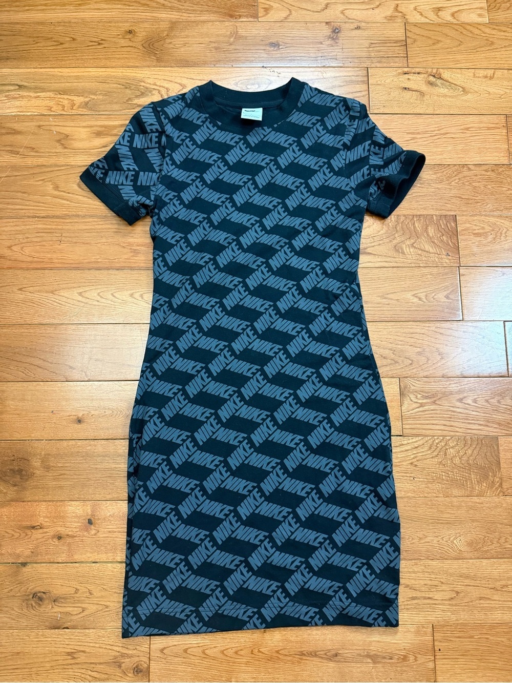 Nike Essential Logo Print Bodycon Dress